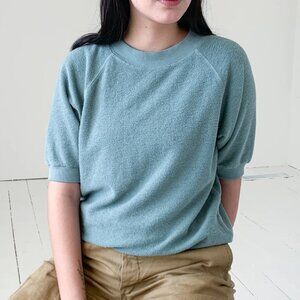Jungmaven Short Sleeve Sherpa Fleece Sweatshirt XS